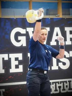 Gdańska policjantka znów na szczycie - ma już 9 złotych medali w kettlebell