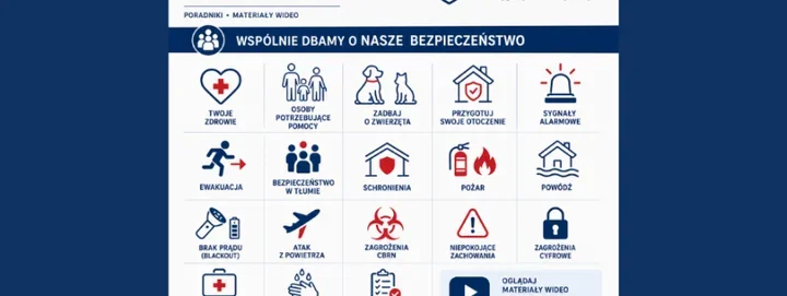 Poradniki na czas pożaru i blackoutu. Powiat Gdański przypomina o przygotowaniu