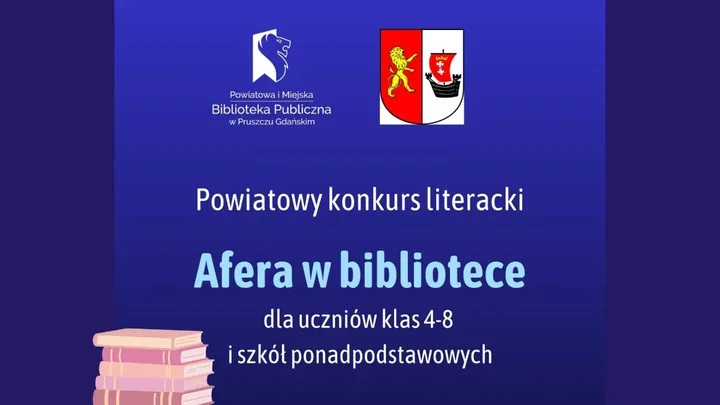Kryminalna zagadka w bibliotece wraca do uczniów z powiatu gdańskiego