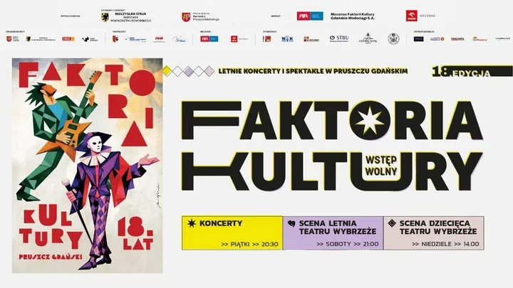 Faktoria Kultury rozkręca wakacje. Piątki dla muzyki, weekendy dla teatru