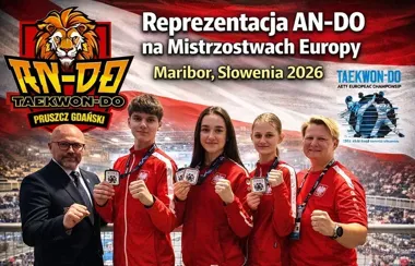 Cztery medale z Europy dla zawodników AN–DO, a debiutanci wrócili silniejsi