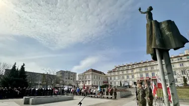 Nike i kwiaty przypomniały o powrocie Pruszcza Gdańskiego do Macierzy