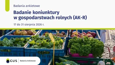 GUS bada nastroje w rolnictwie. Wylosowane gospodarstwa muszą odpowiedzieć
