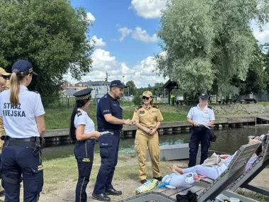 Na plaży w Pruszczu Gdańskim padły proste zasady, które mogą uratować wakacje