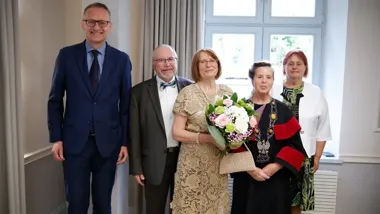 W Pruszczu Gdańskim świętowali wspólne lata. Pastuszakowie z jubileuszem w Domu Młynarza