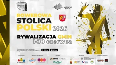 Pruszcz Gdański wkracza do gry o tytuł Rowerowej Stolicy Polski. Każdy przejazd liczy się podwójnie