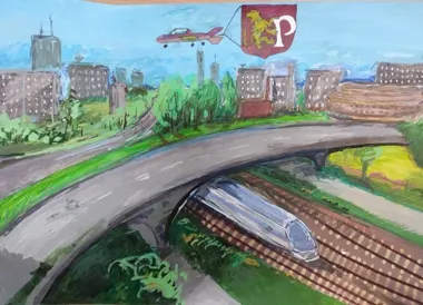 Pruszcz Gdański oczami uczniów. Przyszłość ma tu zieleń i szybki pociąg