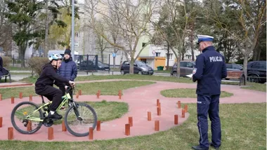 Młodzi rowerzyści z Pruszcza Gdańskiego walczyli o etap powiatowy