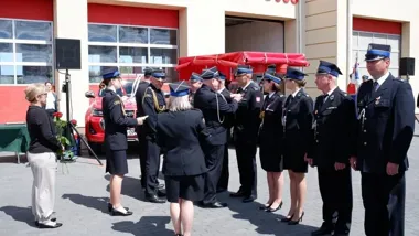 Strażacy odebrali wyróżnienia i nowy pojazd w Pruszczu Gdańskim