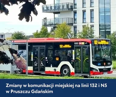 Autobusy linii 132 i N5 pojadą ulicą Strzeleckiego. Nocna trasa będzie dłuższa