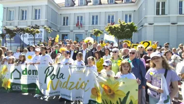 Parada nadziei przeszła przez Pruszcz Gdański. Finał miał rodzinny rytm
