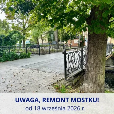 Mostek przy ul. Wojska Polskiego zostanie zamknięty. Piesi mają dwie alternatywy