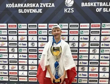 Uczeń z Pruszcza Gdańskiego w najlepszej piątce turnieju Slovenia Ball