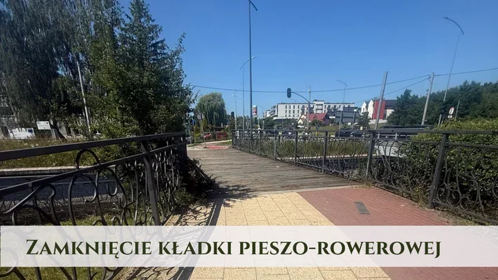 Kładka nad Kanałem Raduni zniknie z trasy pieszych i rowerzystów