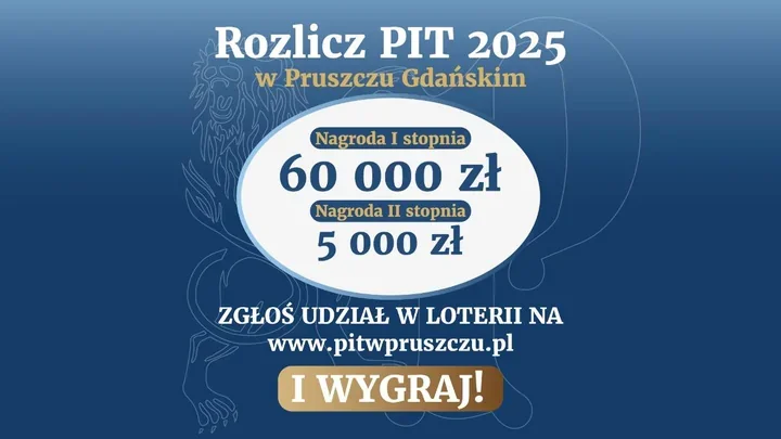 Siódma edycja Loterii PIT – Pruszcz Gdański zachęca do rozliczeń z nagrodami