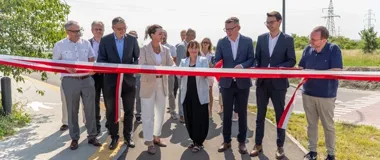 Ulica Rolnicza w Redzie gotowa. 950 metrów nowej trasy do osiedla Moście Błota