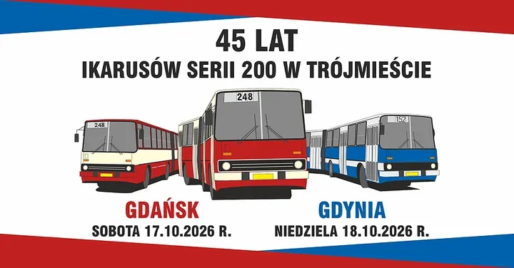 Bezpłatna linia 248 i zabytkowe Ikarusy. Gdańsk świętuje historię autobusów