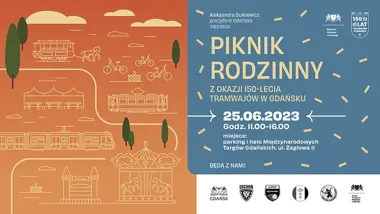 Gdańskie tramwaje mają 150 lat. Parada i piknik przy Żaglowej