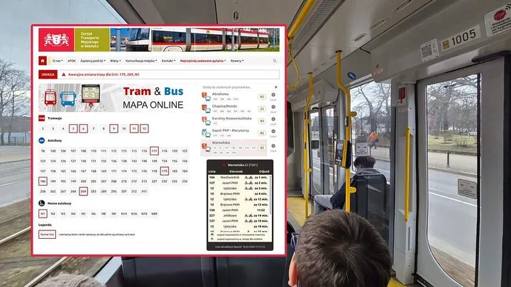 Spersonalizowana tablica odjazdów ZTM – szybki podgląd ulubionych przystanków